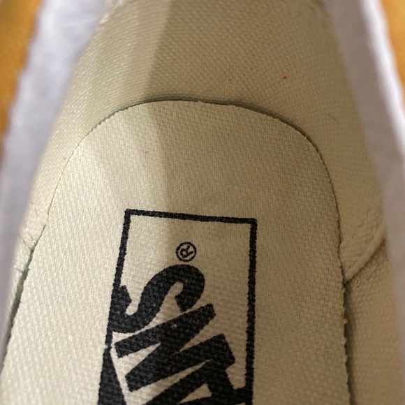 Vans - Classic Slip-On (Checkerboard) Ochre/True US Men’s Size 4, US Women’s 5.5 - Picture 10 of 10